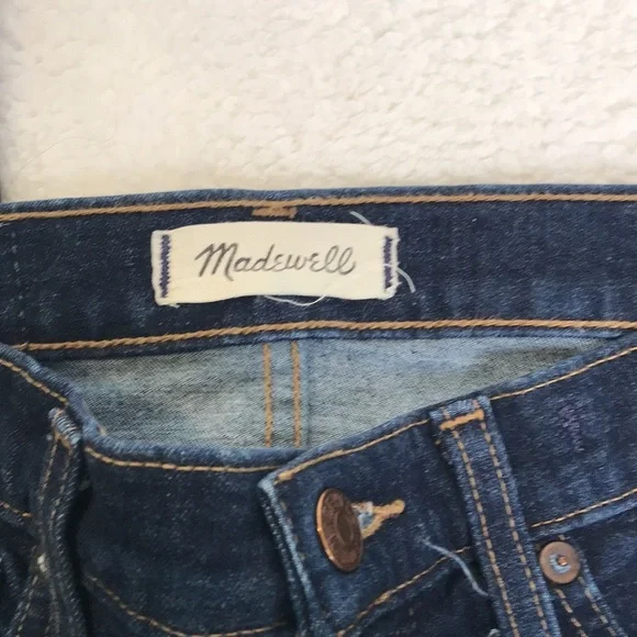 Madewell 10” High Rise Women's Blue Skinny Jeans - Picture 7 of 7